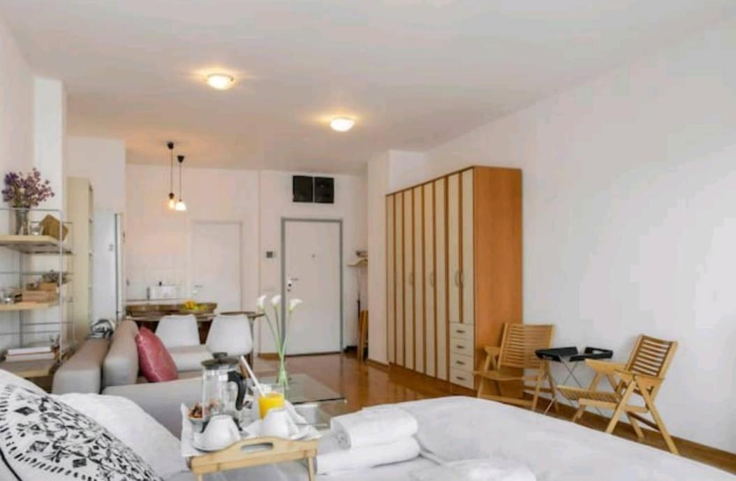 Apartamento Danube Pearl Belgrado Exterior foto